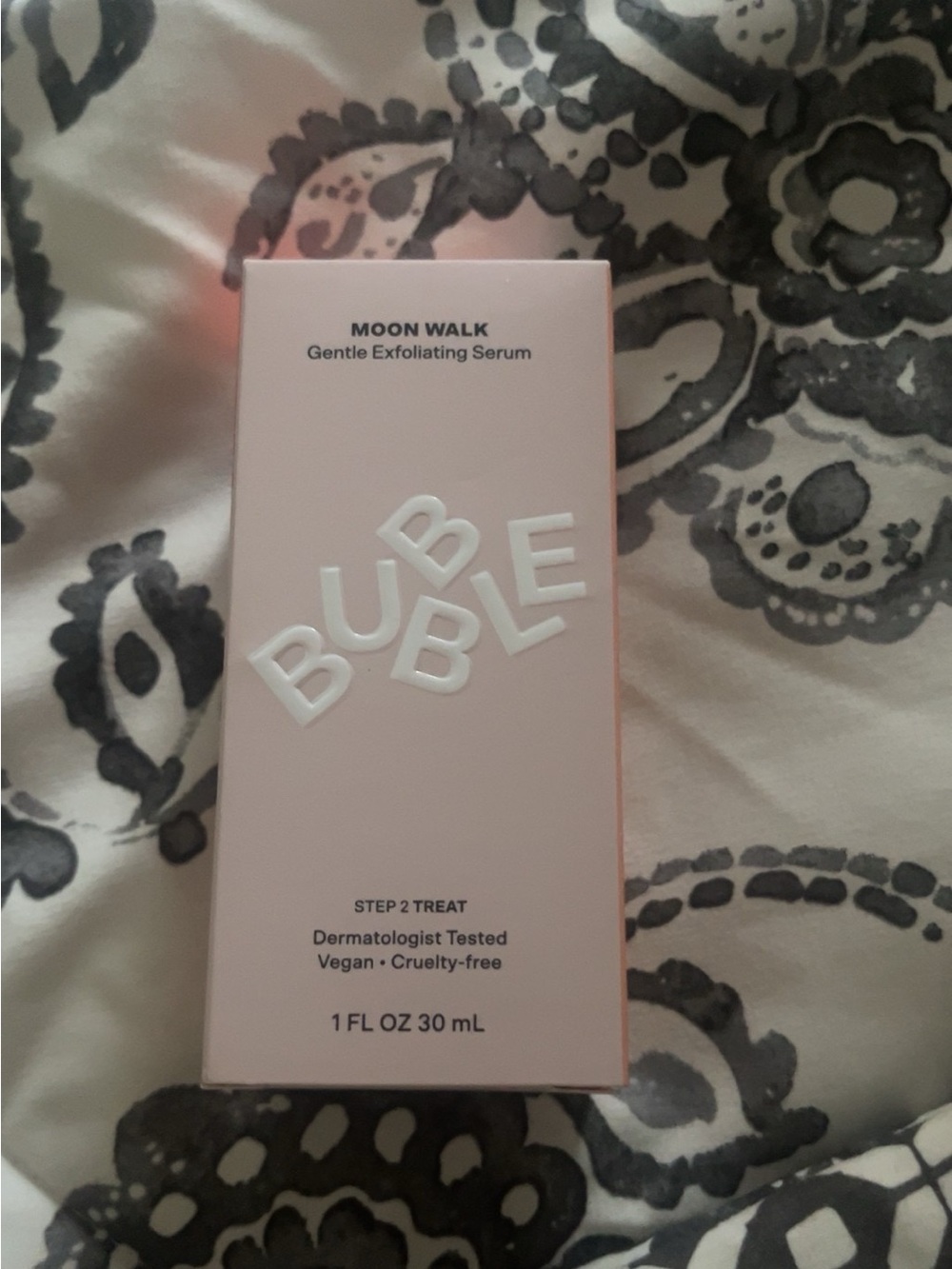 Bubble exfoliating serum